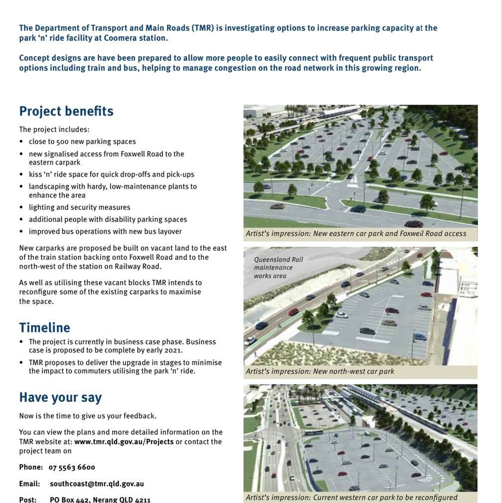 Coomera Train Station Park N Ride Upgrade.